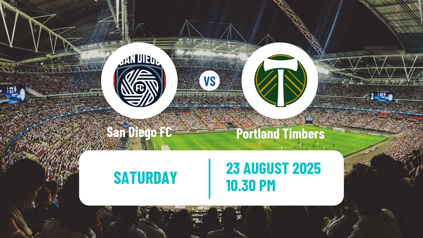 Soccer MLS San Diego - Portland Timbers