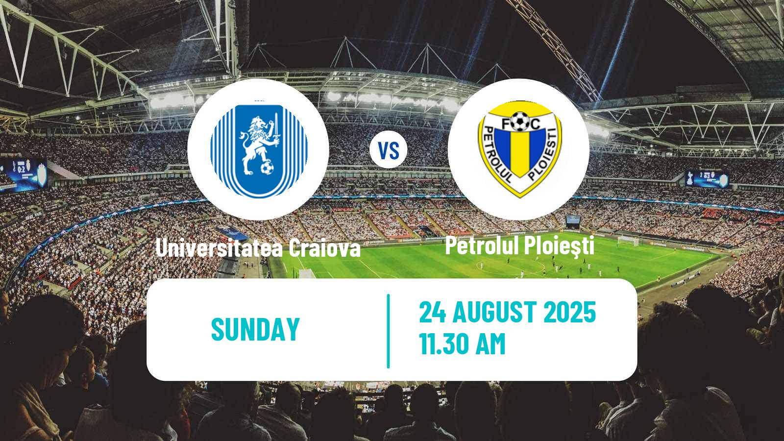 Soccer Romanian Liga 1 Universitatea Craiova - Petrolul Ploieşti