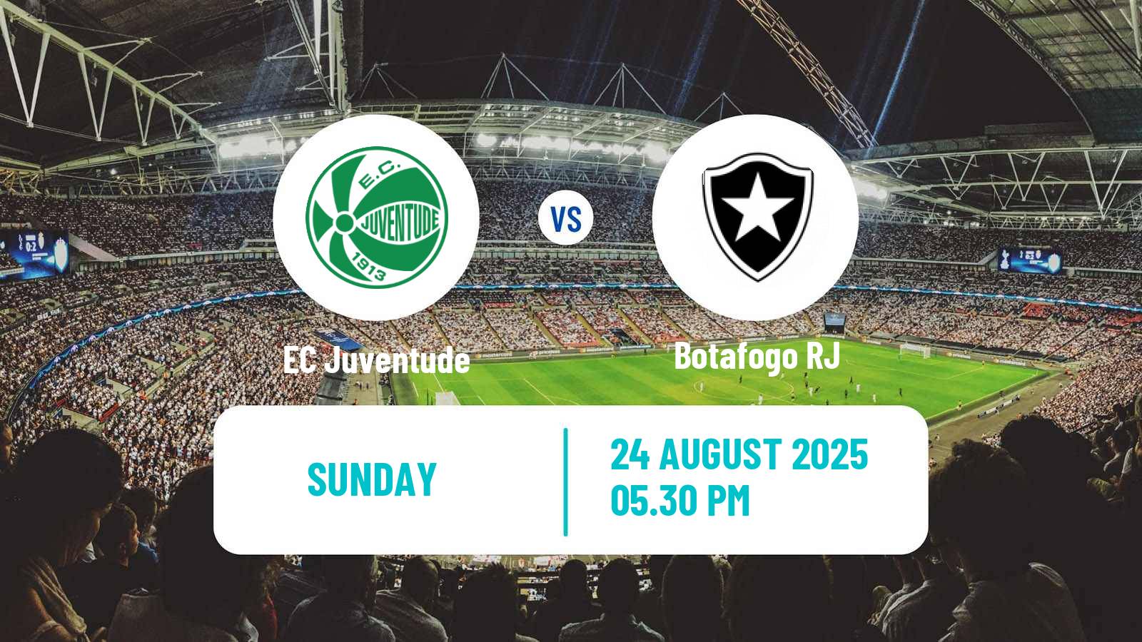 Soccer Brazilian Serie A Juventude - Botafogo RJ