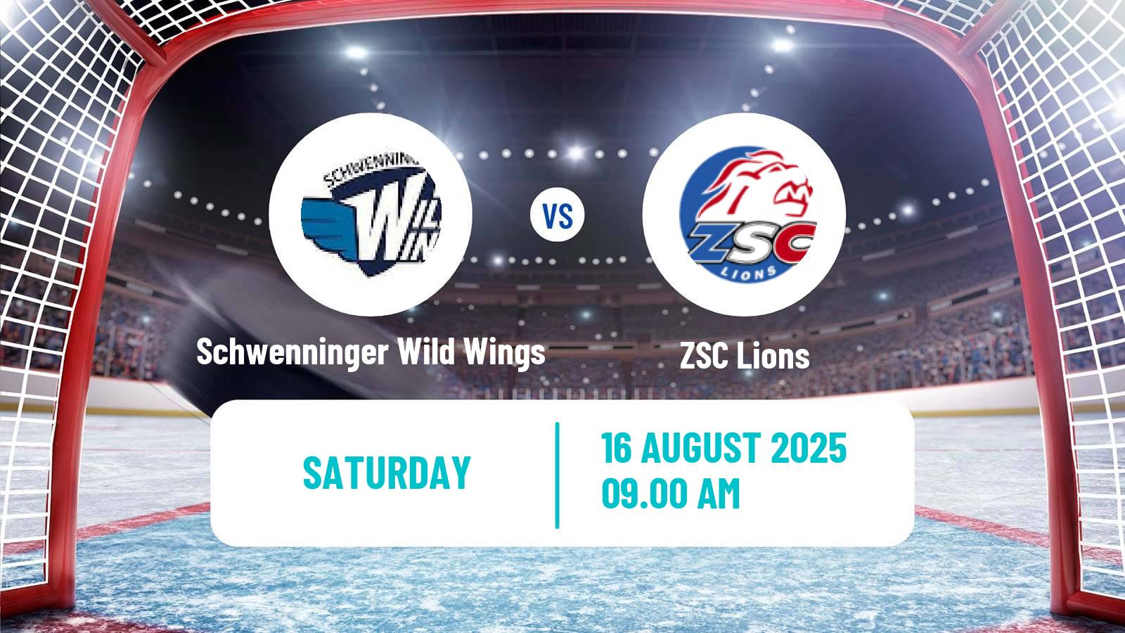 Hockey Club Friendly Ice Hockey Schwenninger Wild Wings - ZSC Lions