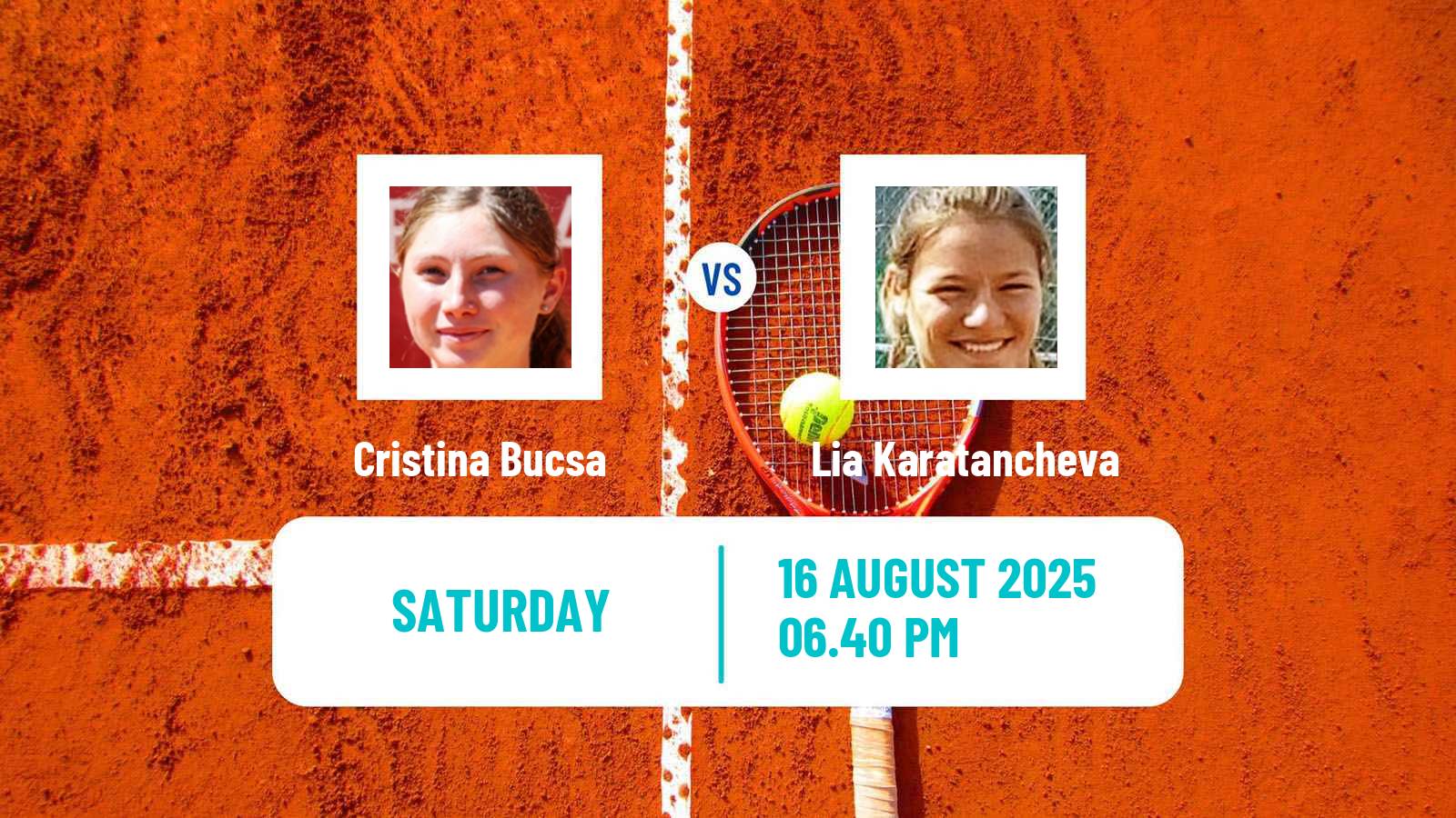 Tennis WTA Monterrey Cristina Bucsa - Lia Karatancheva