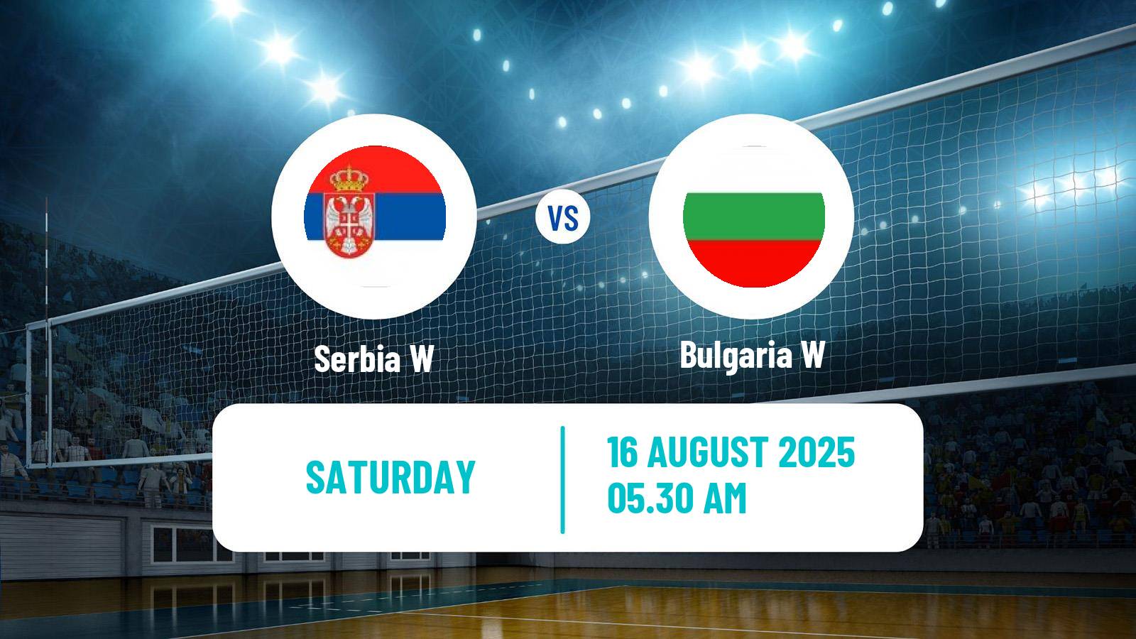 Volleyball Friendly International Volleyball Women Serbia W - Bulgaria W