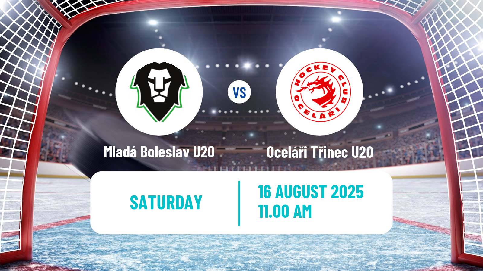 Hockey Club Friendly Ice Hockey Mladá Boleslav U20 - Oceláři Třinec U20