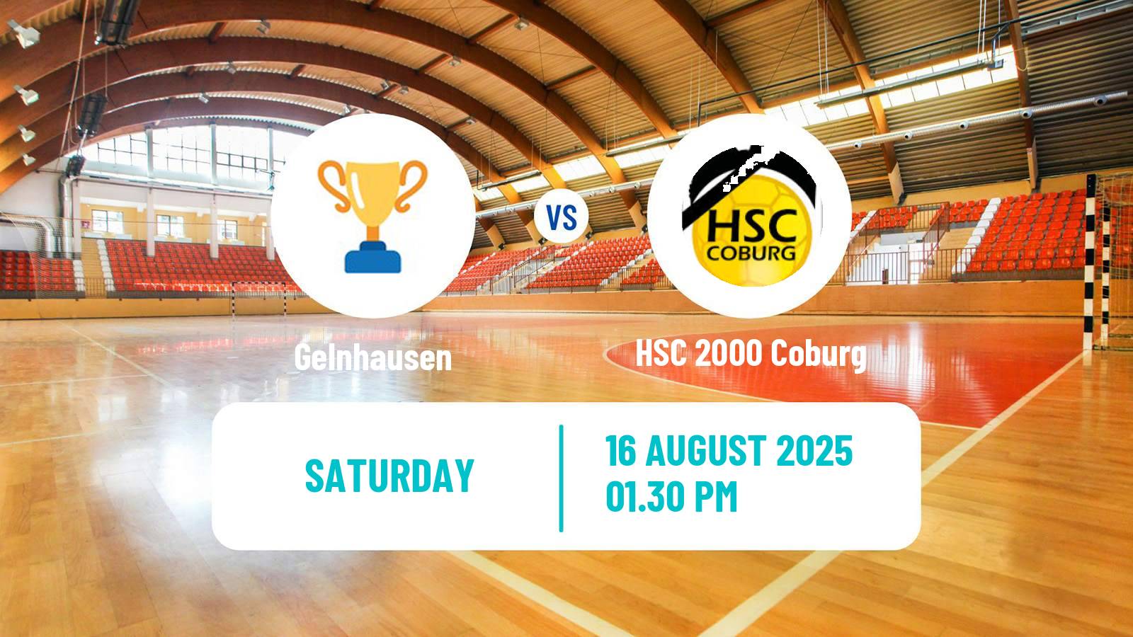 Handball German DHB Pokal Gelnhausen - HSC 2000 Coburg