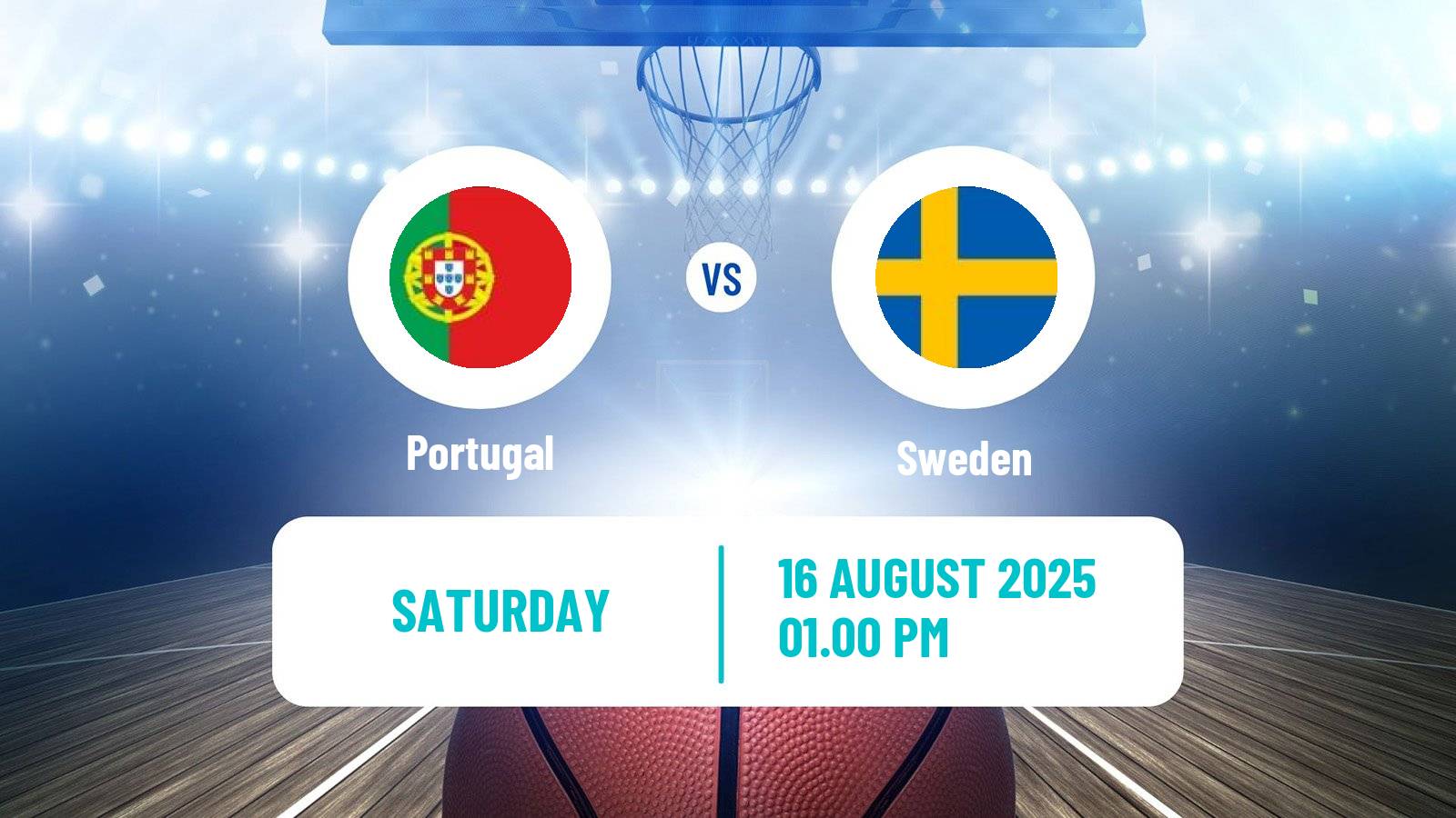Basketball Friendly International Basketball Portugal - Sweden