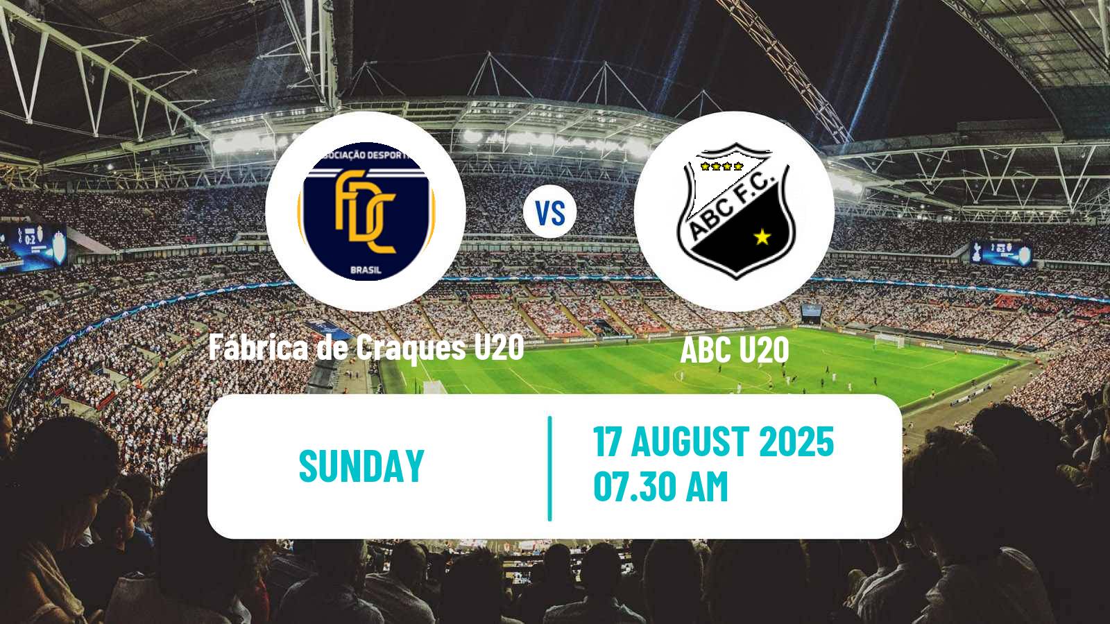 Soccer Brazilian Potiguar U20 Fábrica de Craques U20 - ABC U20