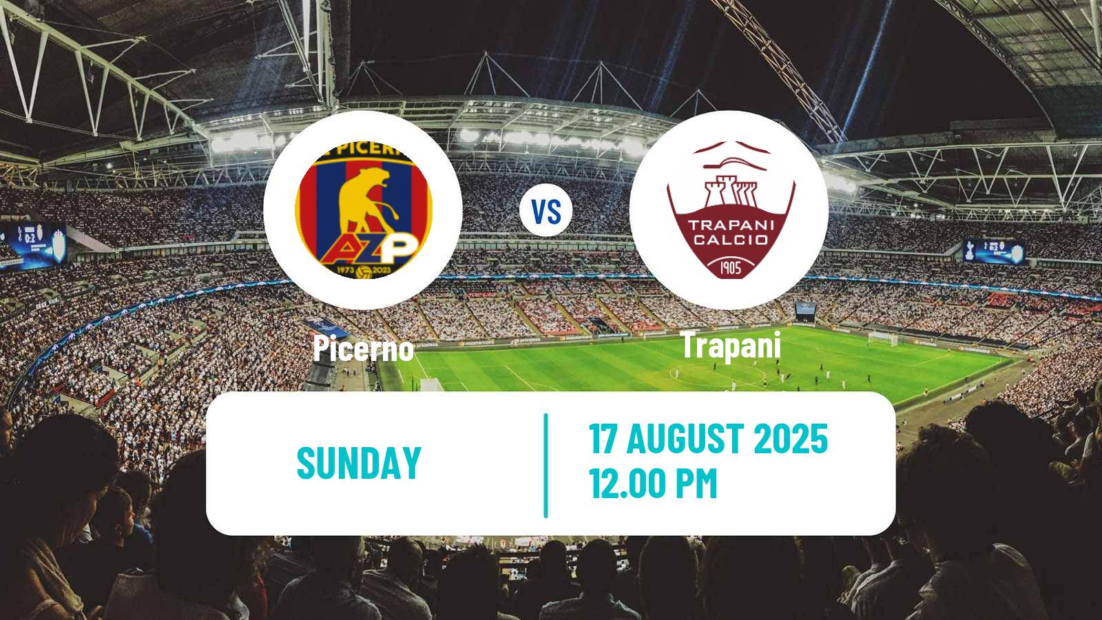 Soccer Coppa Italia Serie C Picerno - Trapani