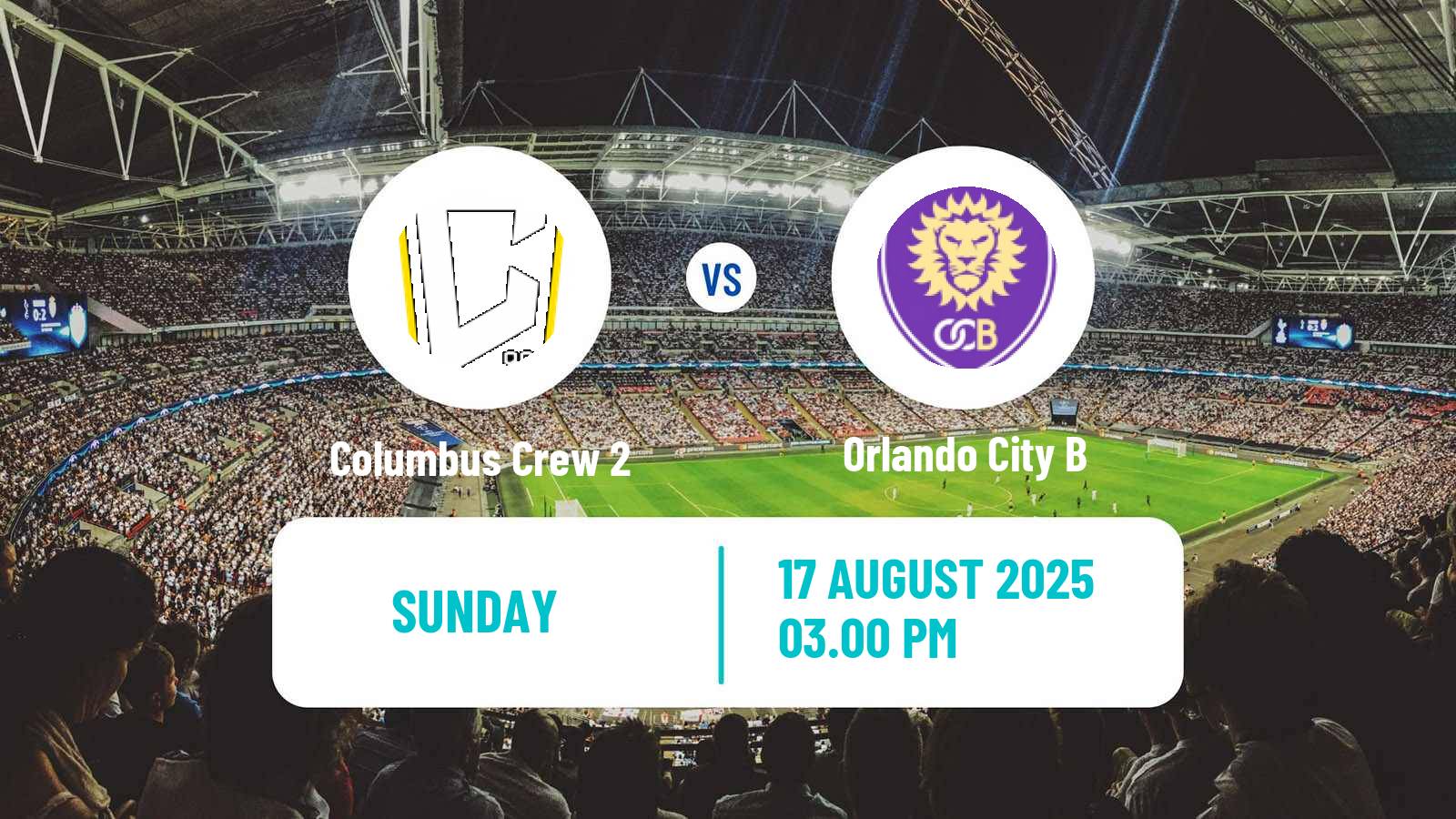 Soccer MLS Next Pro Columbus Crew 2 - Orlando City B