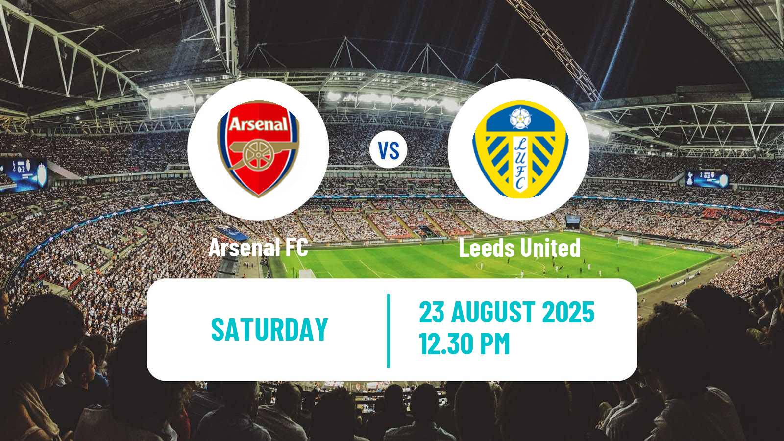 Soccer English Premier League Arsenal - Leeds United