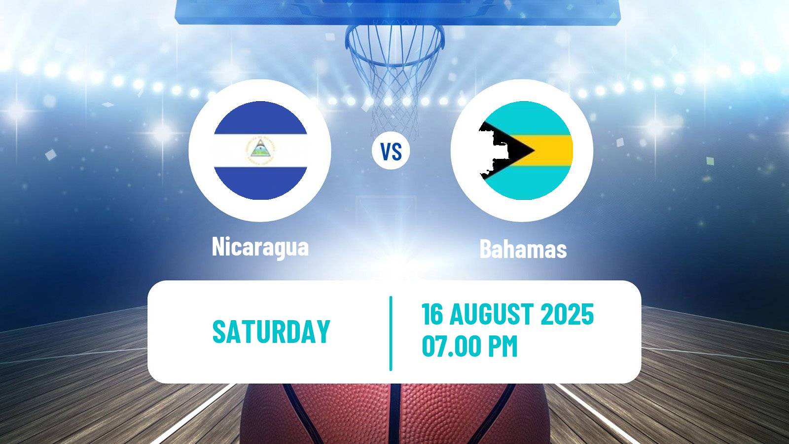 Basketball Friendly International Basketball Nicaragua - Bahamas