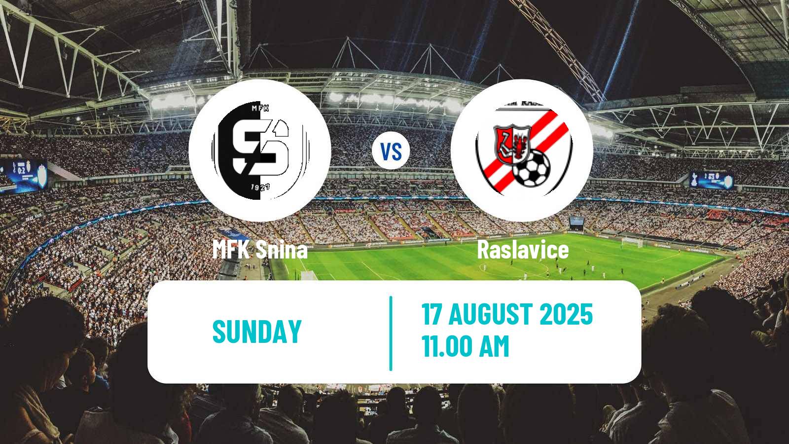 Soccer Slovak 3 Liga East Snina - Raslavice