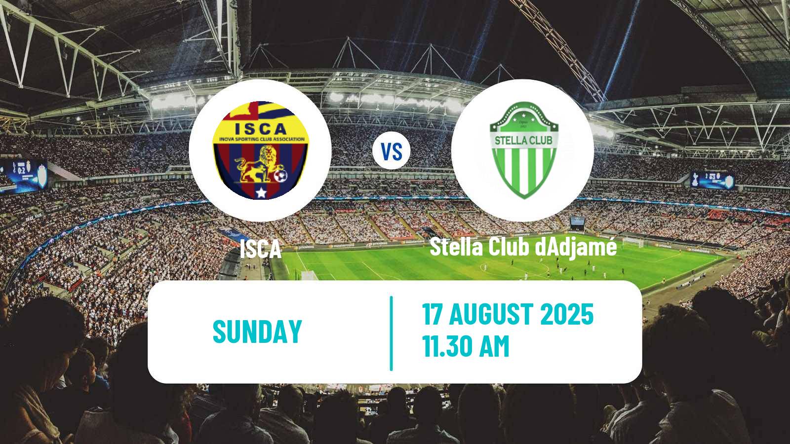 Soccer Cote d`Ivoire Ligue 1 ISCA - Stella Club dAdjamé