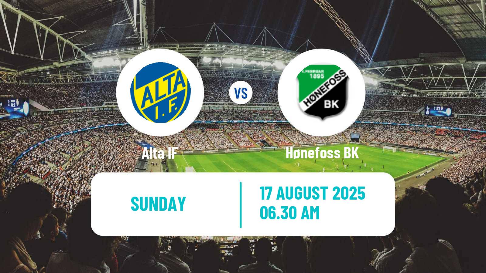 Soccer Norwegian Division 2 - Group 2 Alta - Hønefoss