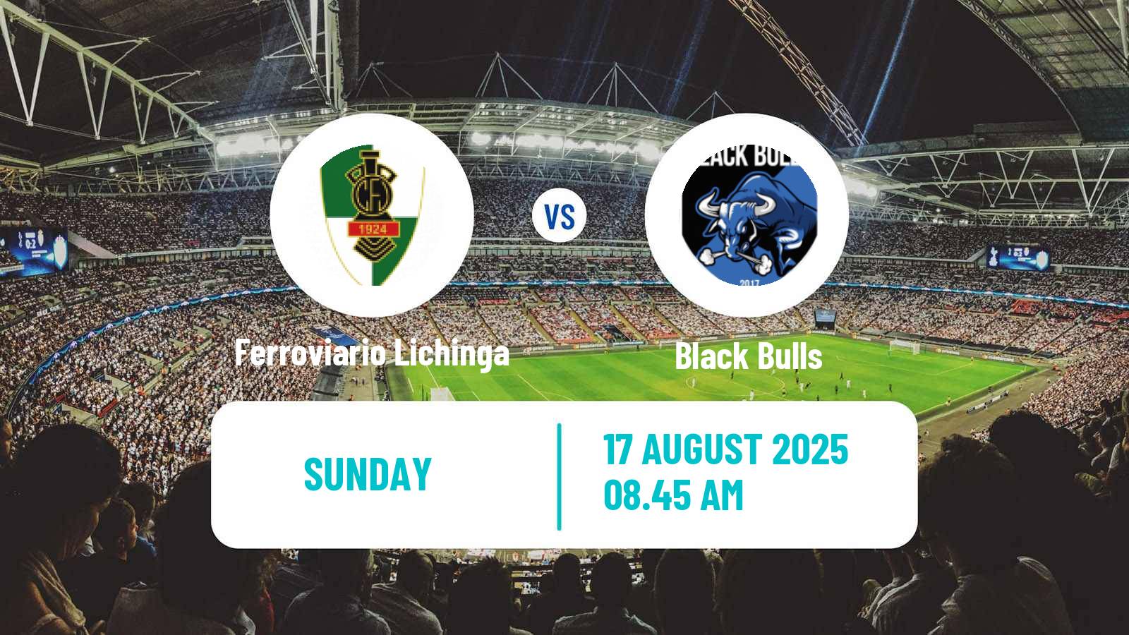 Soccer Mozambique Moçambola Ferroviario Lichinga - Black Bulls