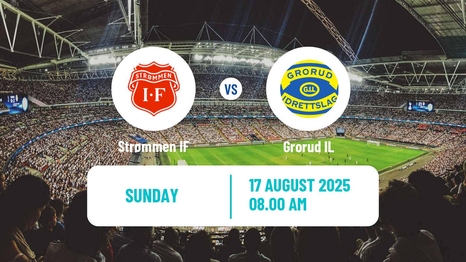 Soccer Norwegian Division 2 - Group 2 Strømmen - Grorud