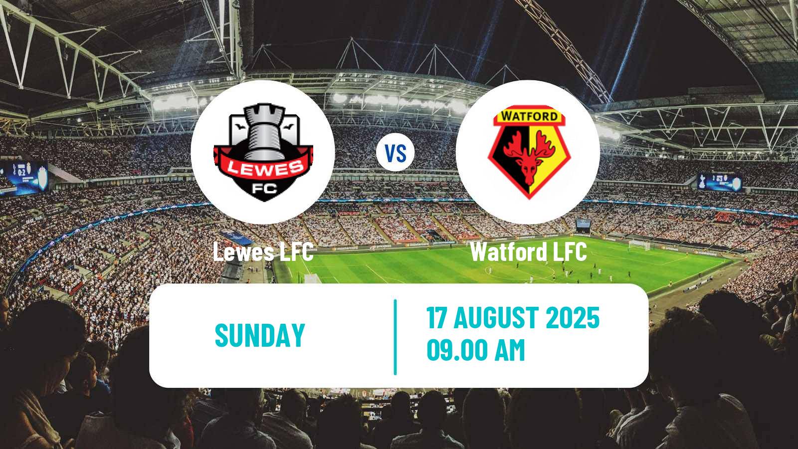 Soccer English National League South Women Lewes - Watford