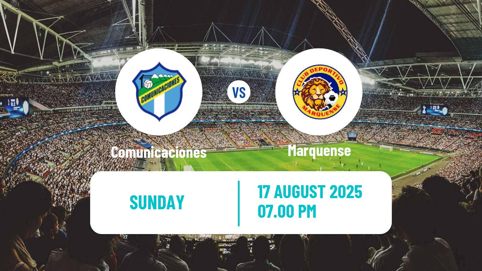 Soccer Guatemala Liga Nacional Comunicaciones - Marquense