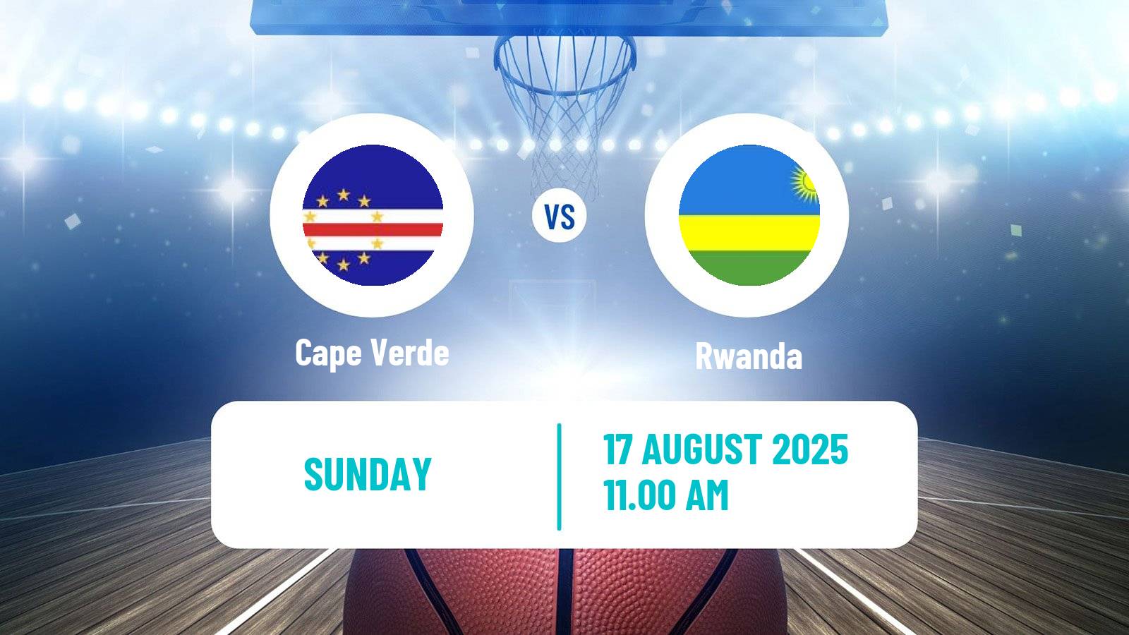 Basketball African Championship Basketball Cape Verde - Rwanda