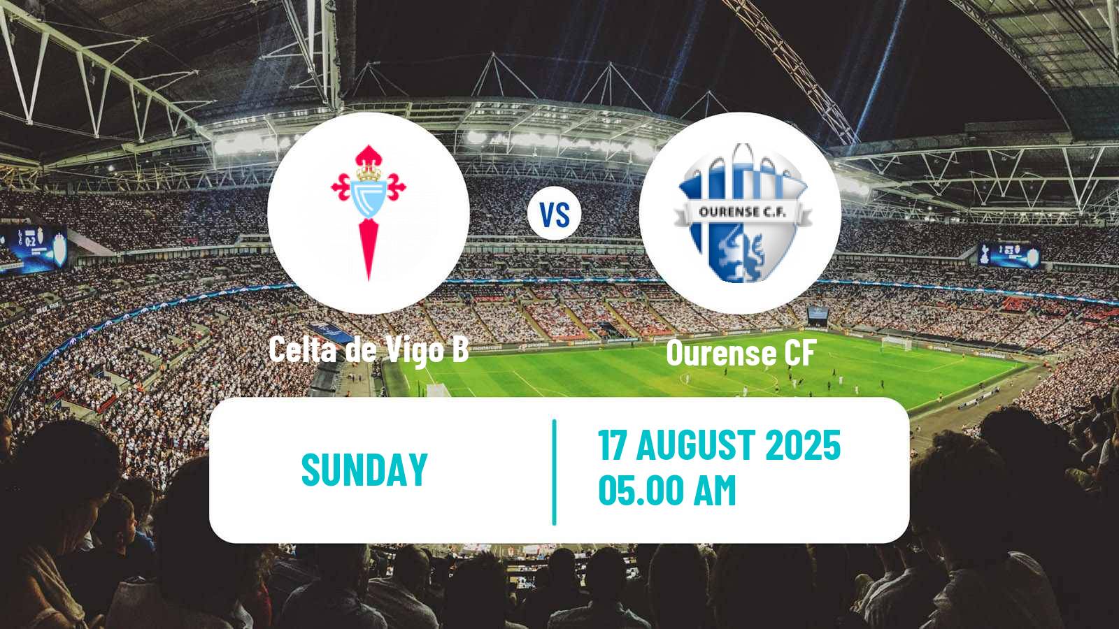 Soccer Club Friendly Celta de Vigo B - Ourense CF