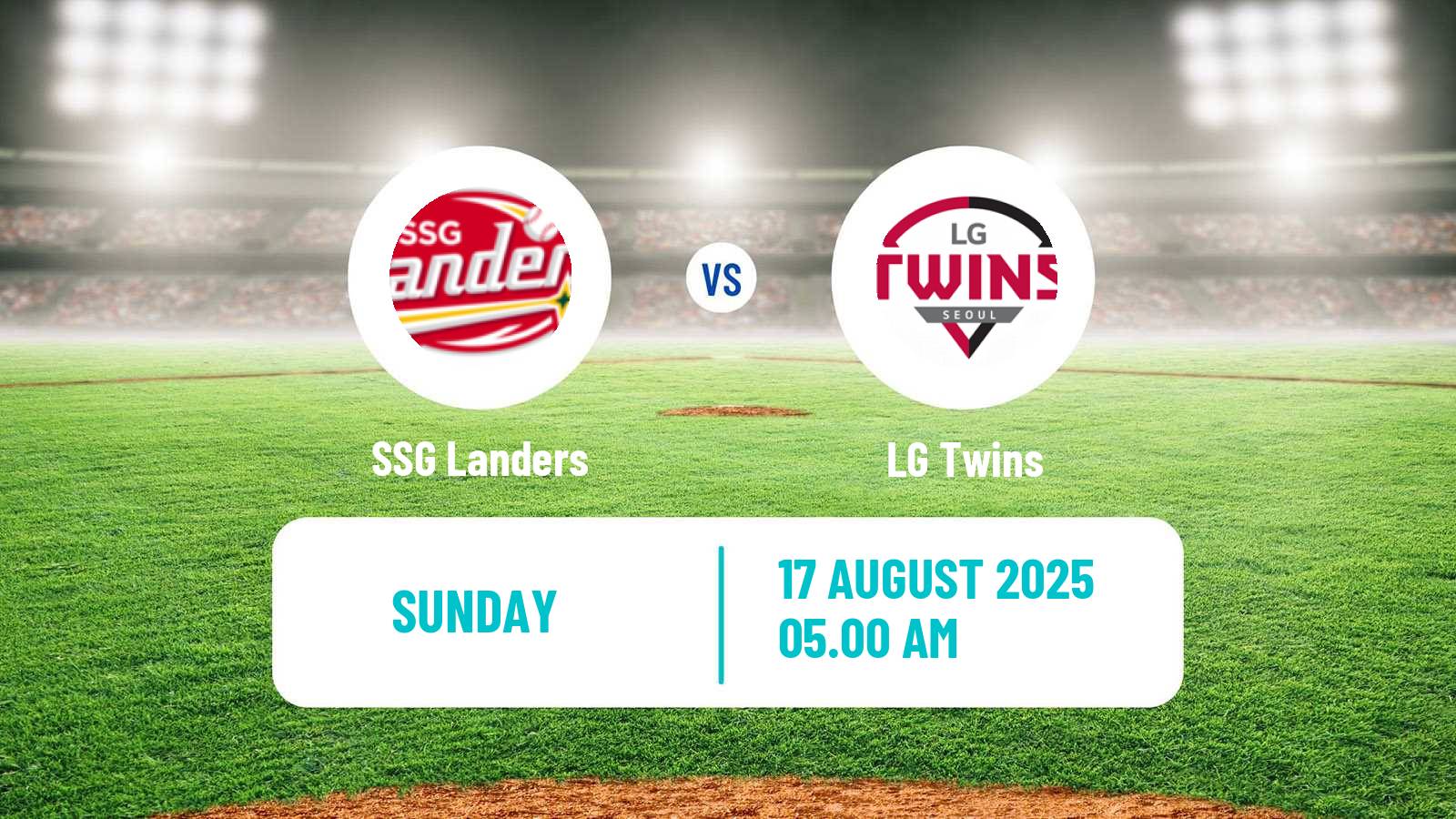 Baseball KBO SSG Landers - LG Twins