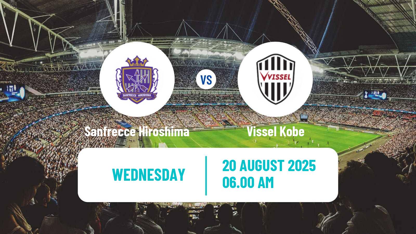 Soccer Japan J1 League Sanfrecce Hiroshima - Vissel Kobe