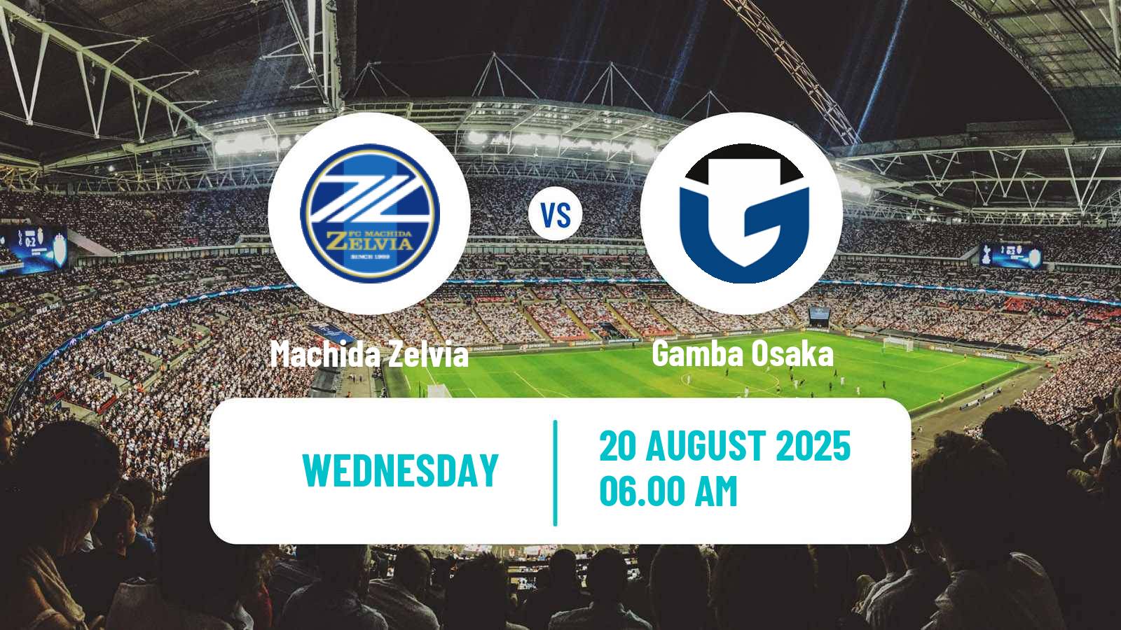 Soccer Japan J1 League Machida Zelvia - Gamba Osaka