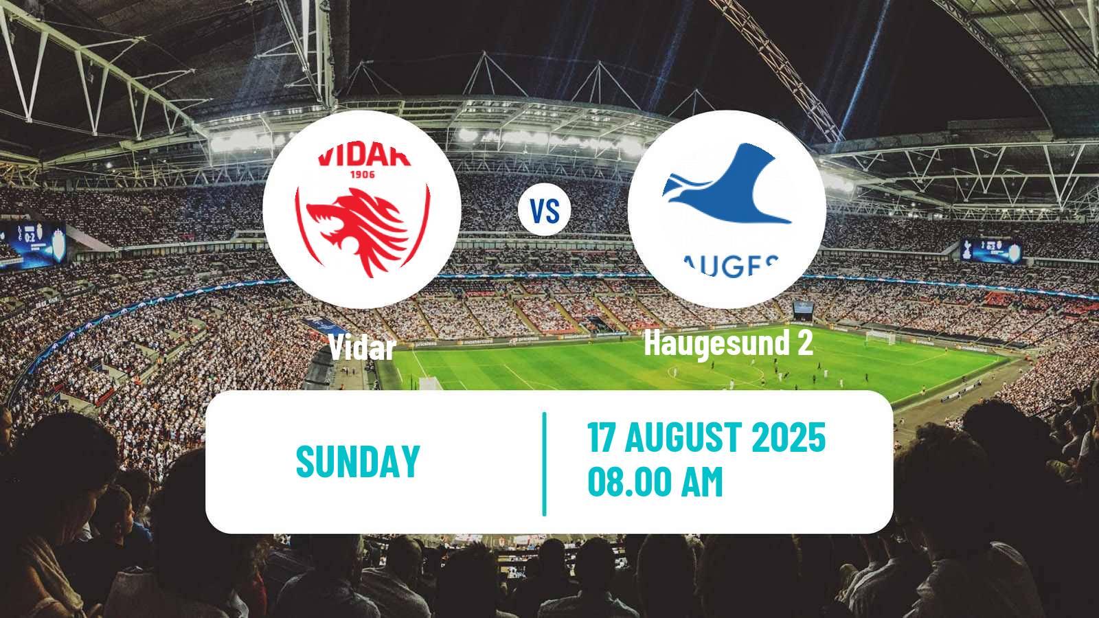 Soccer Norwegian Division 3 - Group 5 Vidar - Haugesund 2