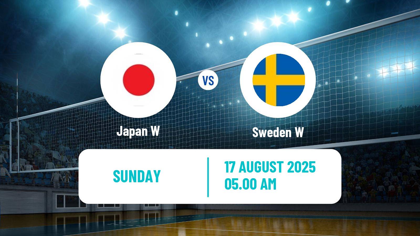 Volleyball Friendly International Volleyball Women Japan W - Sweden W