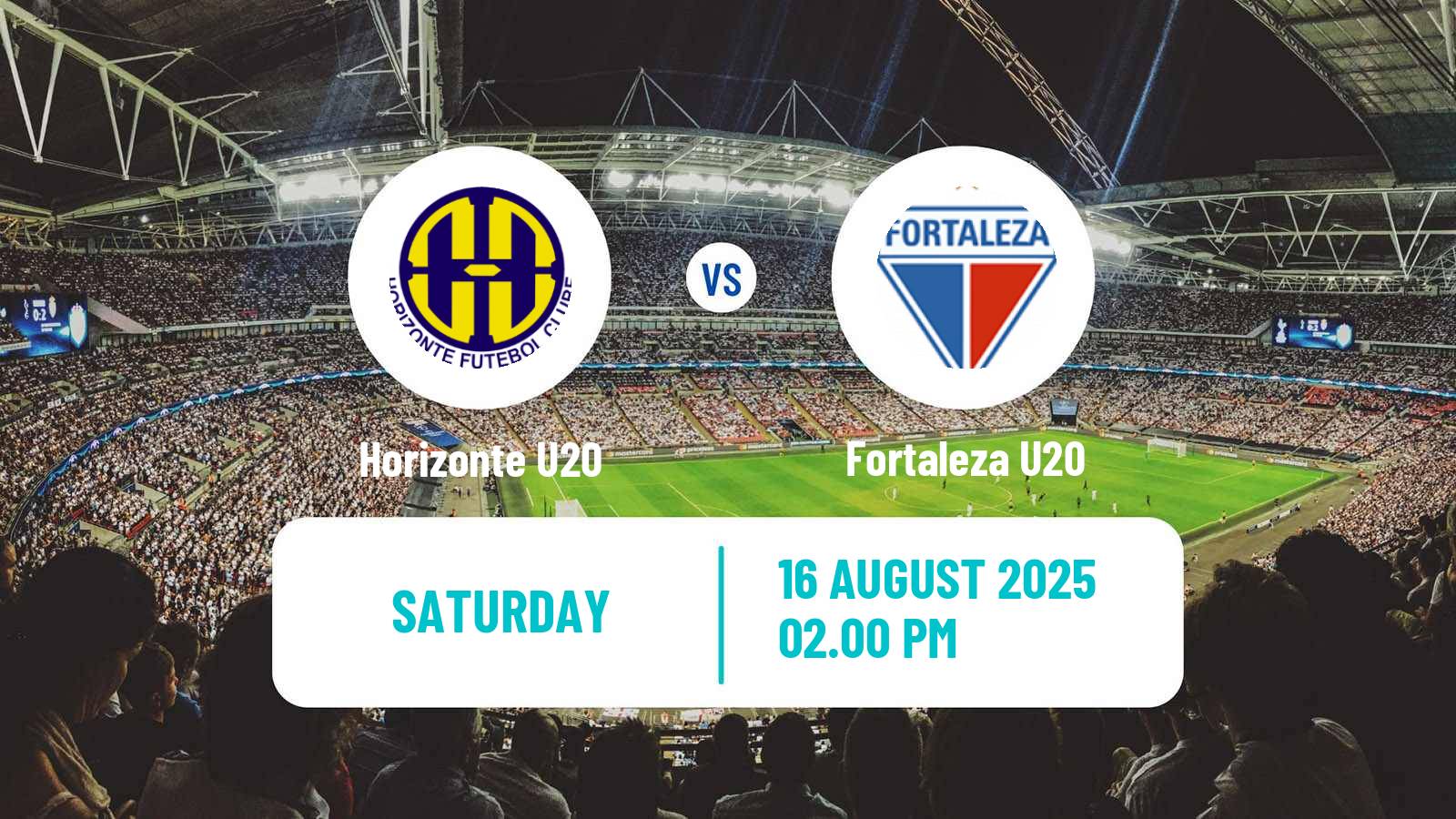 Soccer Brazilian Cearense U20 Horizonte U20 - Fortaleza U20