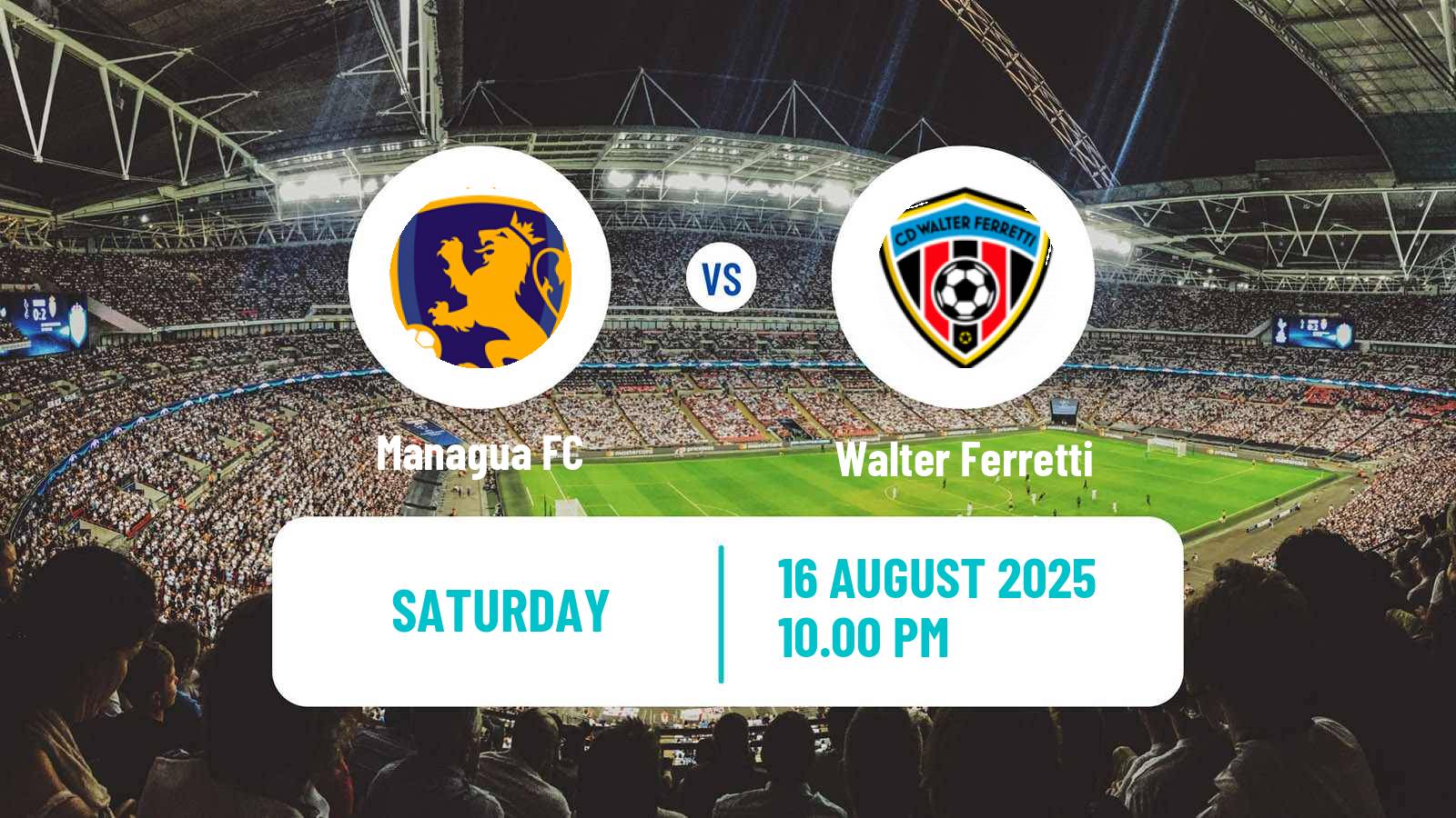 Soccer Nicaraguan Liga Primera Managua - Walter Ferretti