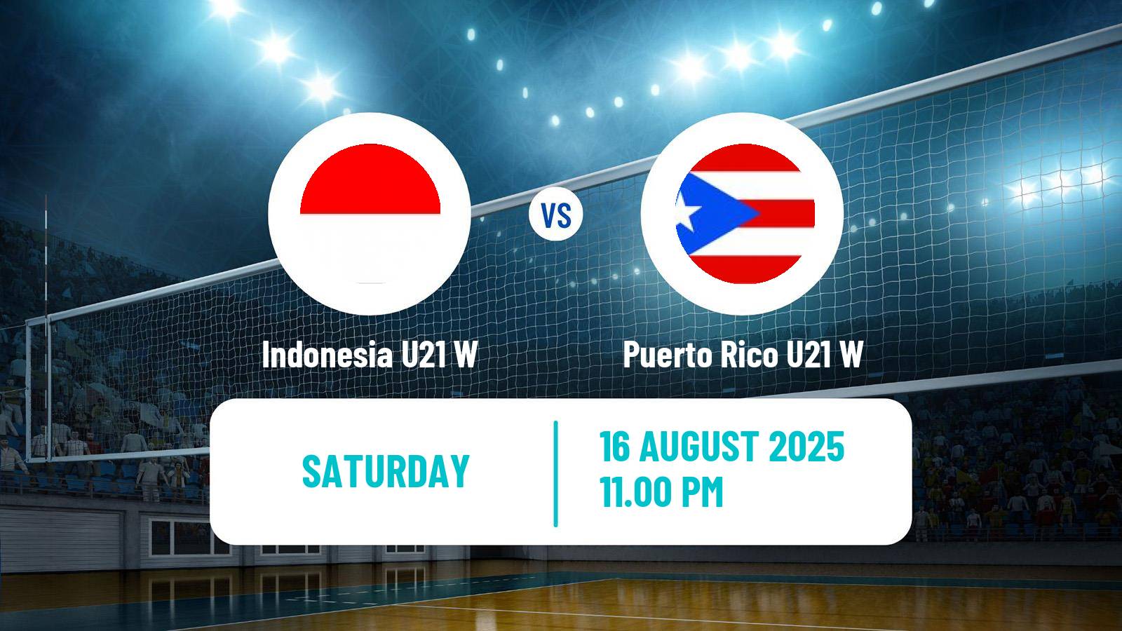 Volleyball World Championship U21 Volleyball Women Indonesia U21 W - Puerto Rico U21 W