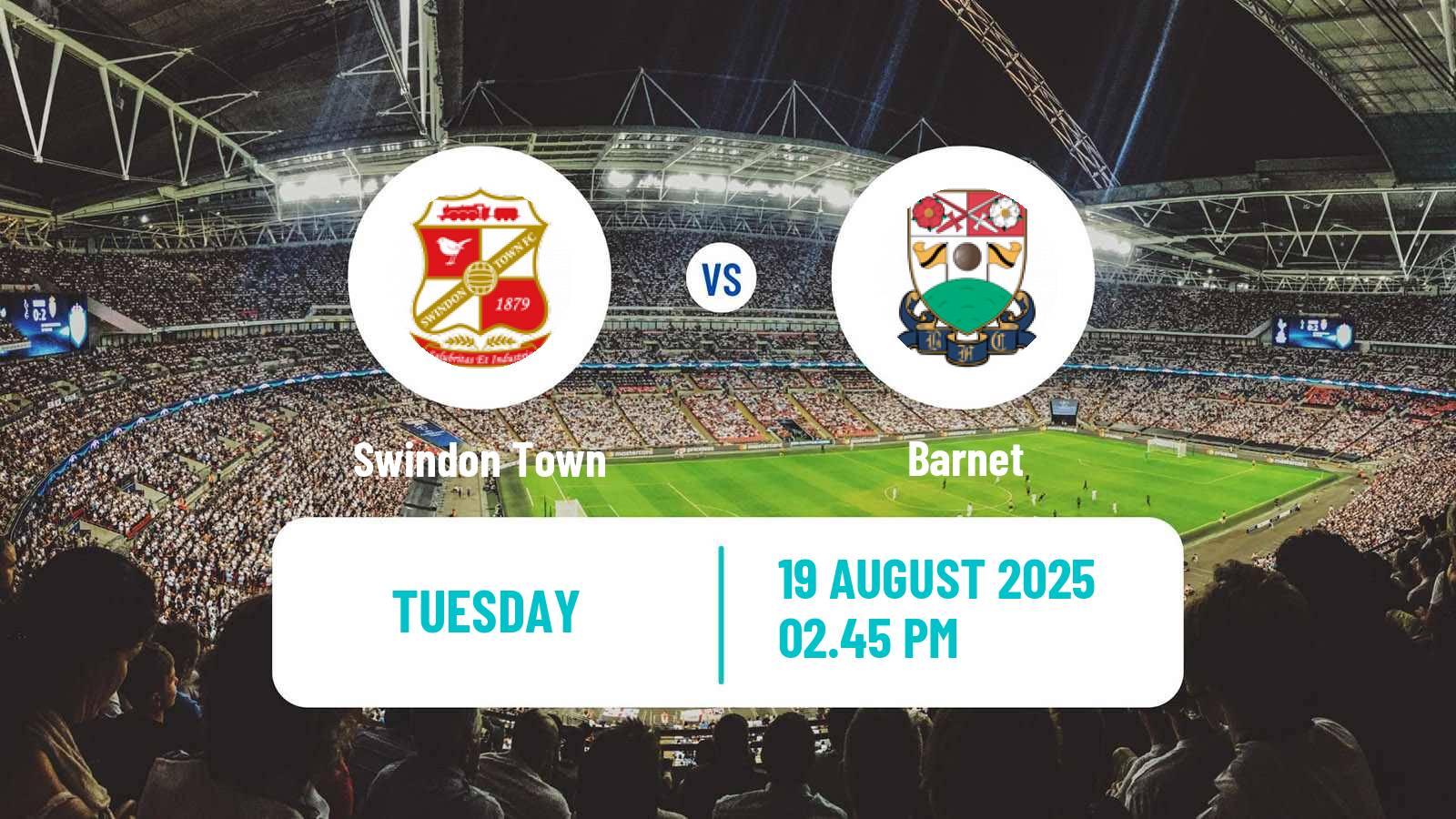 Soccer English League Two Swindon Town - Barnet
