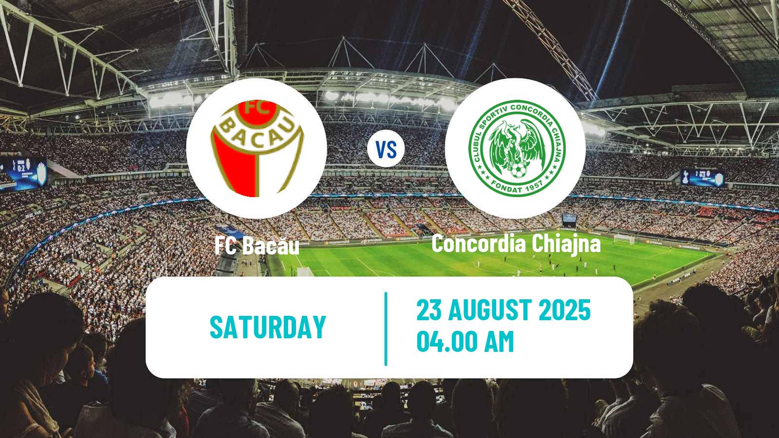 Soccer Romanian Division 2 FC Bacău - Concordia Chiajna