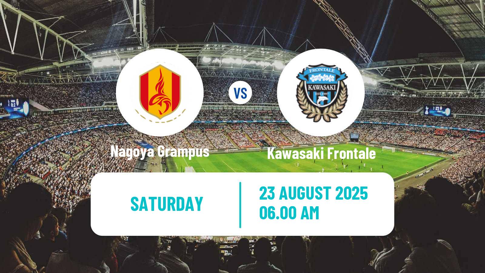 Soccer Japan J1 League Nagoya Grampus - Kawasaki Frontale