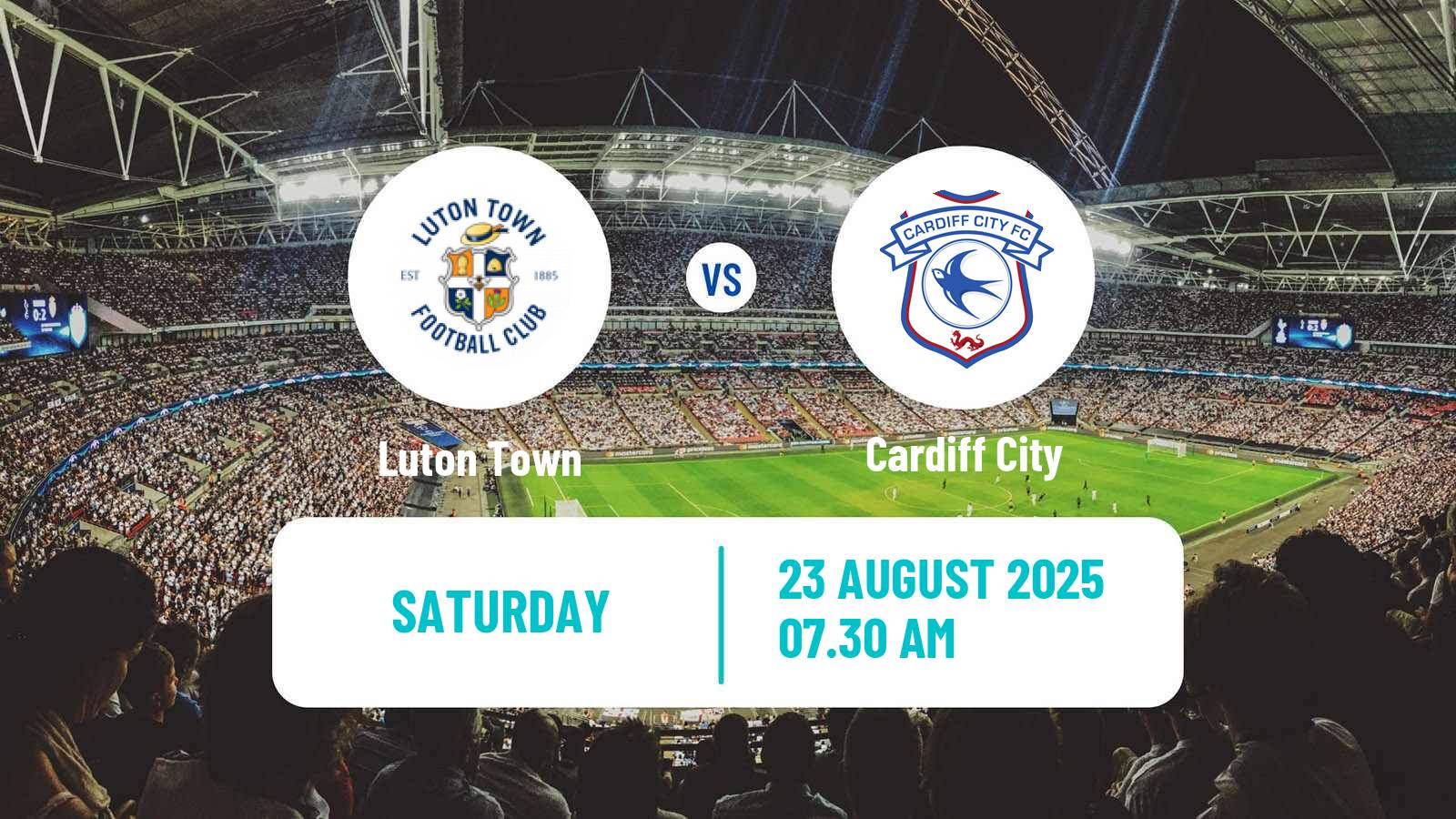 Soccer English League One Luton Town - Cardiff City