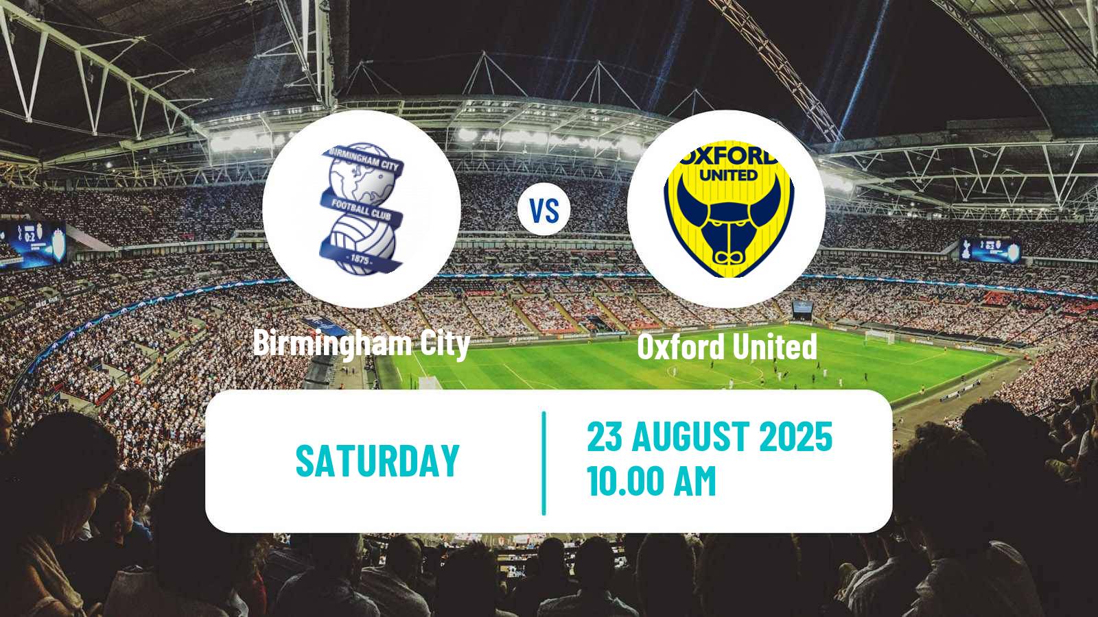 Soccer English League Championship Birmingham City - Oxford United