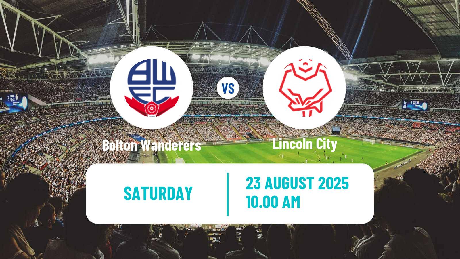 Soccer English League One Bolton Wanderers - Lincoln City