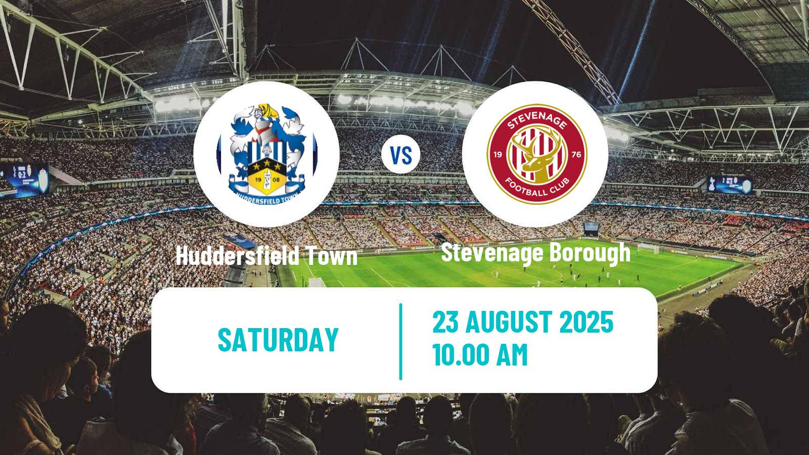 Soccer English League One Huddersfield Town - Stevenage Borough