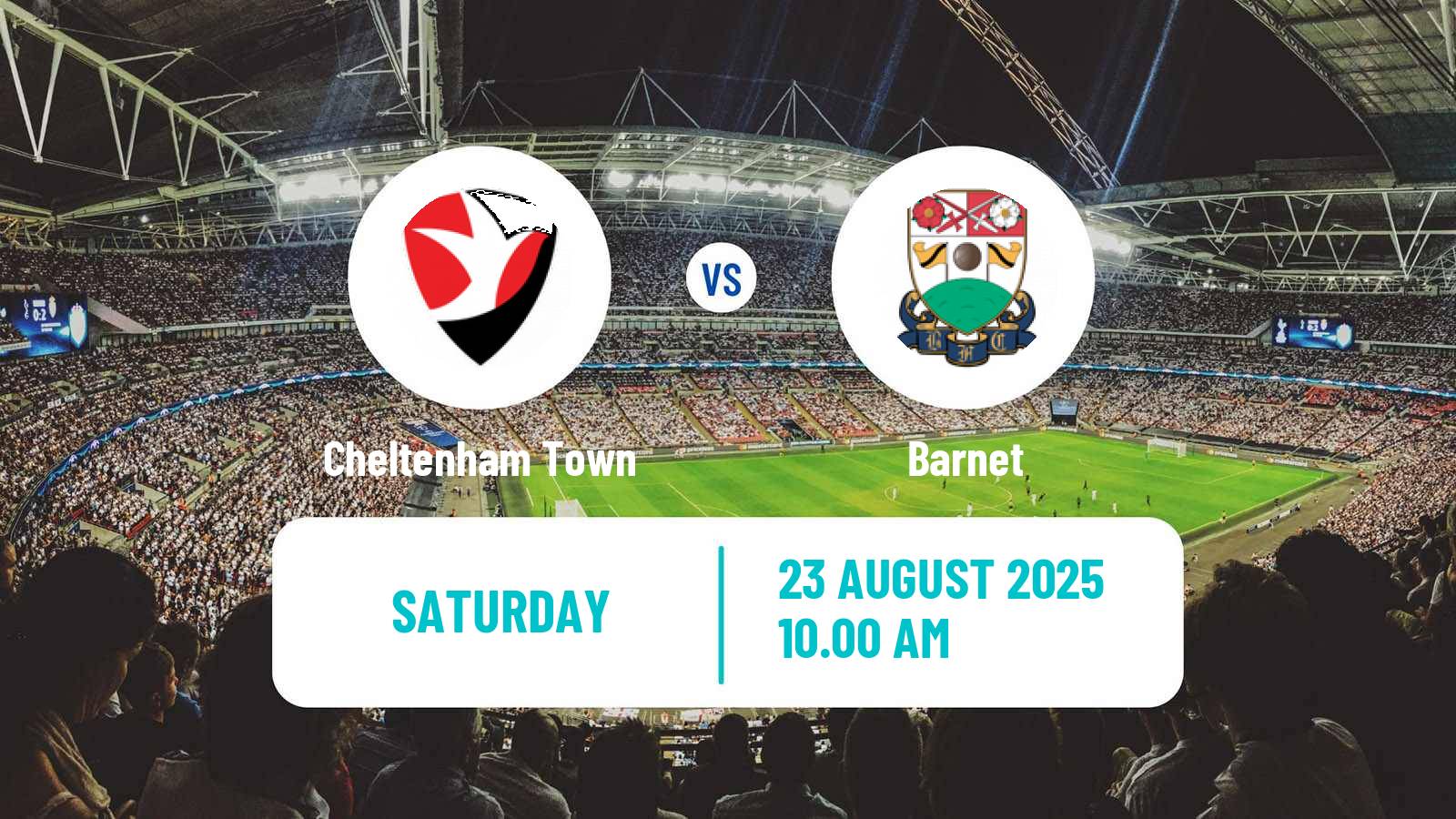 Soccer English League Two Cheltenham Town - Barnet
