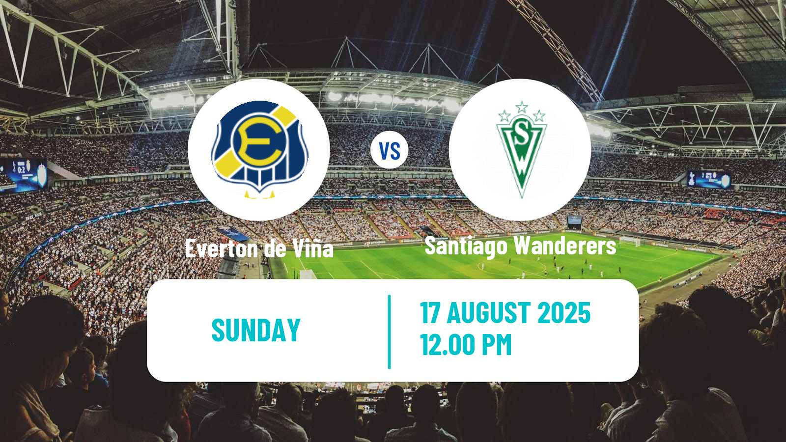 Soccer Chilean Primera Division Women Everton de Viña - Santiago Wanderers