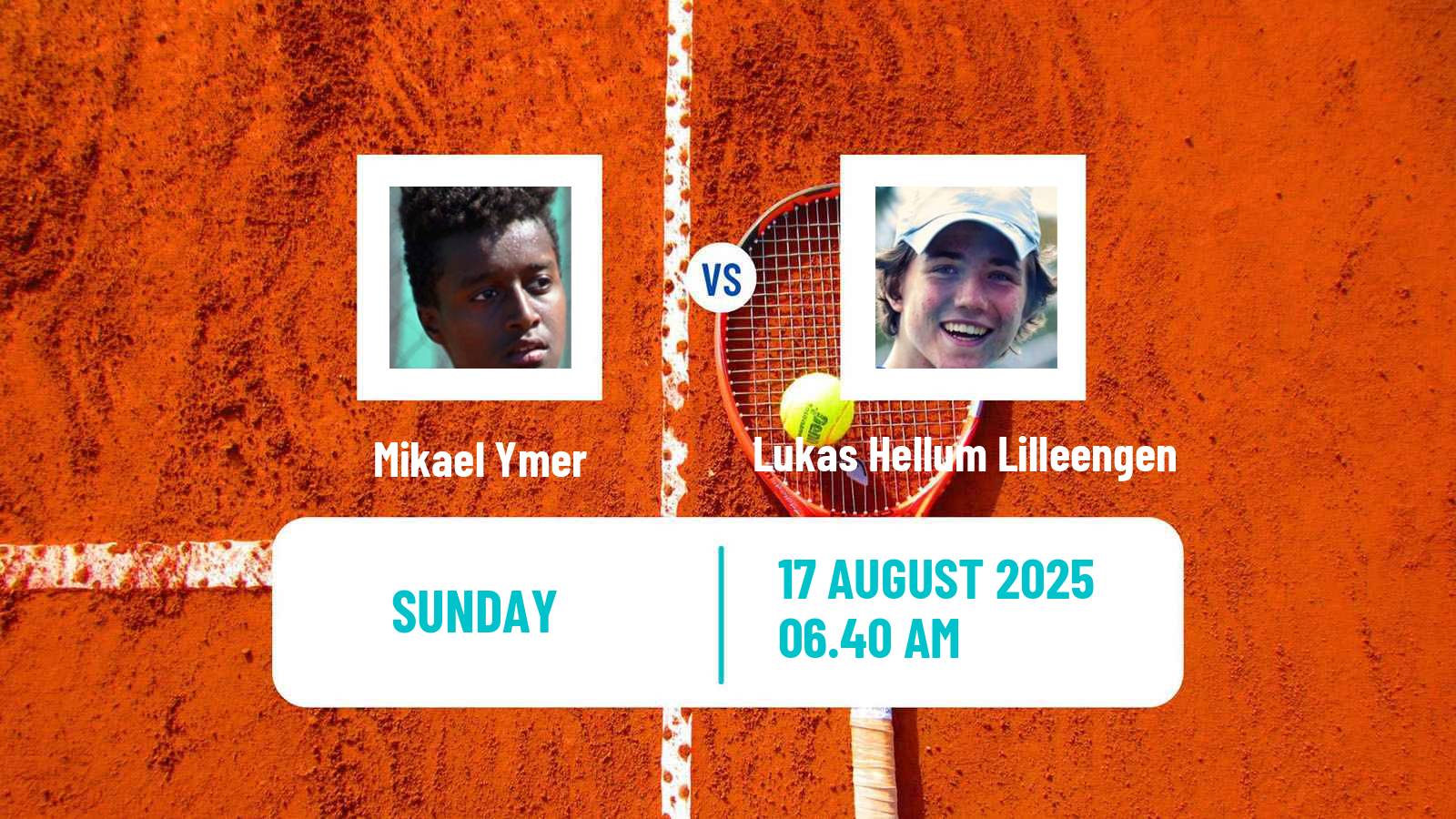 Tennis Augsburg Challenger Men Mikael Ymer - Lukas Hellum Lilleengen