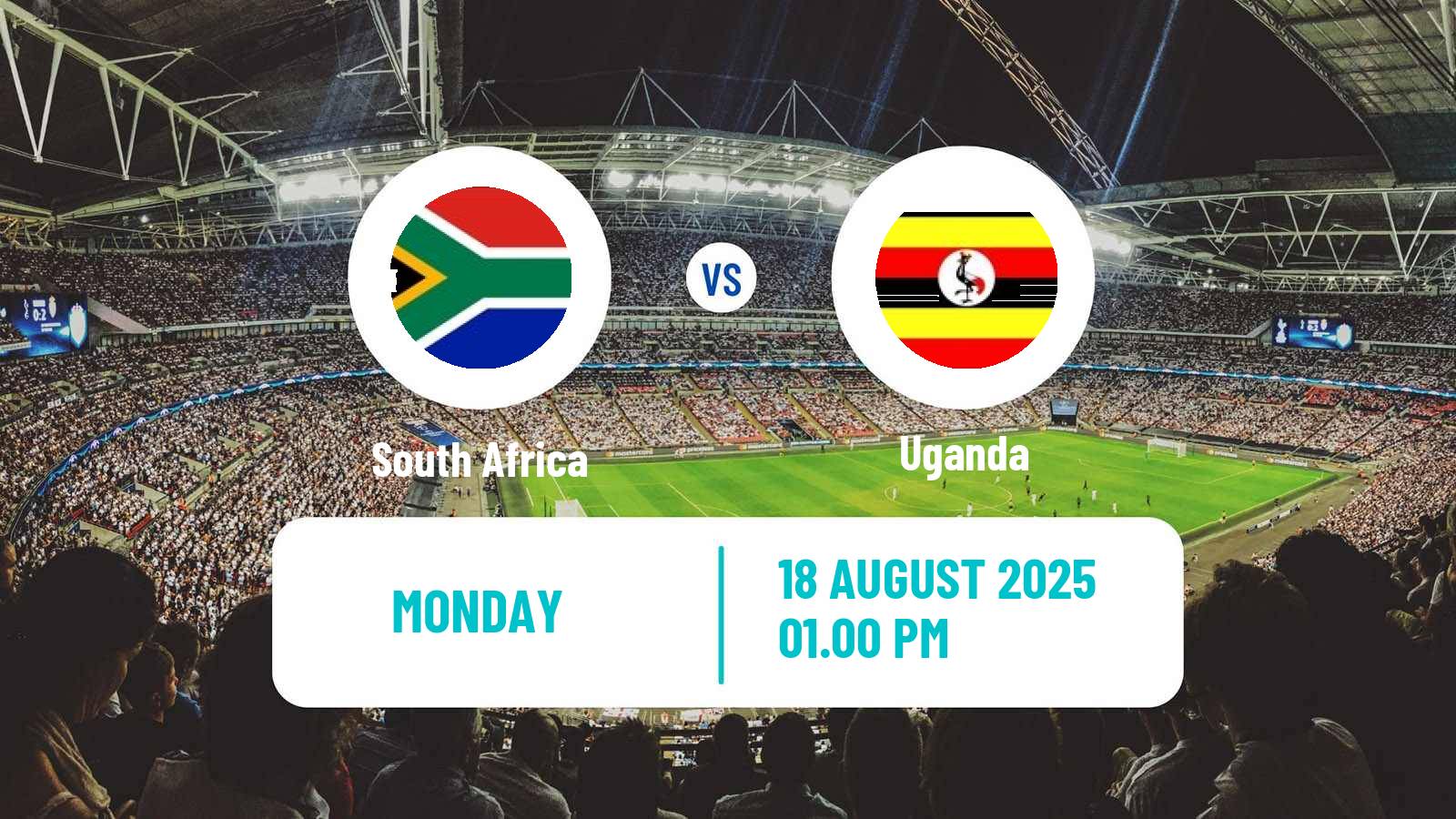 Soccer African Nations Championship South Africa - Uganda