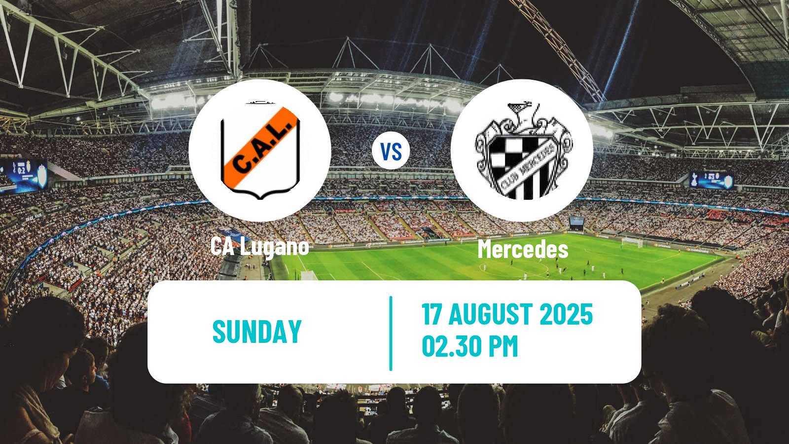 Soccer Argentinian Primera C Lugano - Mercedes