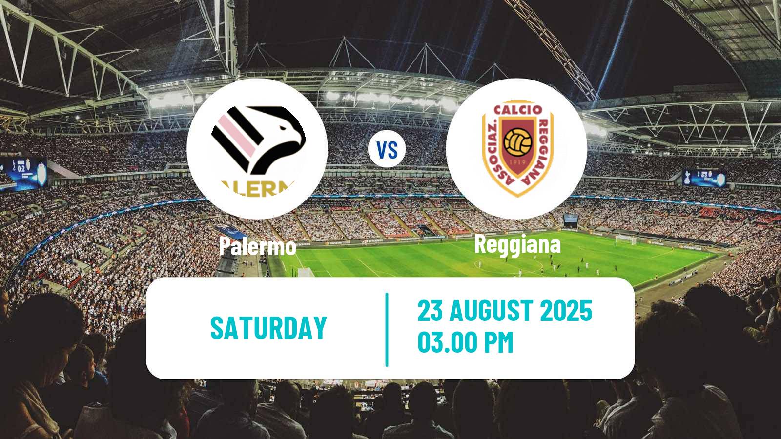 Soccer Italian Serie B Palermo - Reggiana