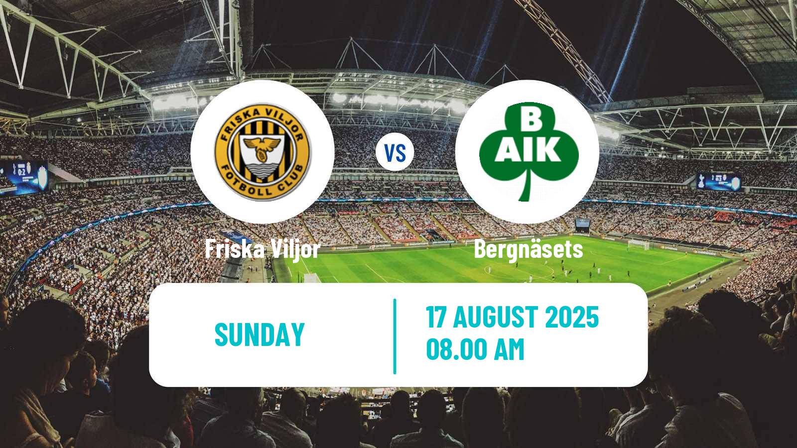 Soccer Swedish Division 2 - Norrland Friska Viljor - Bergnäsets