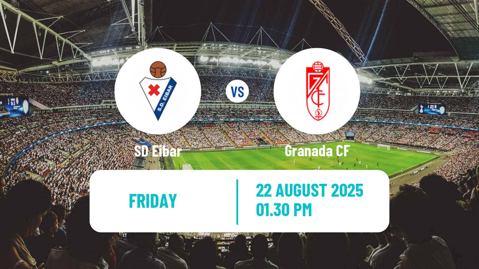 Soccer Spanish LaLiga2 Eibar - Granada