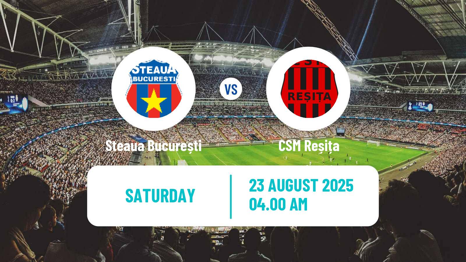 Soccer Romanian Division 2 Steaua București - Reșița