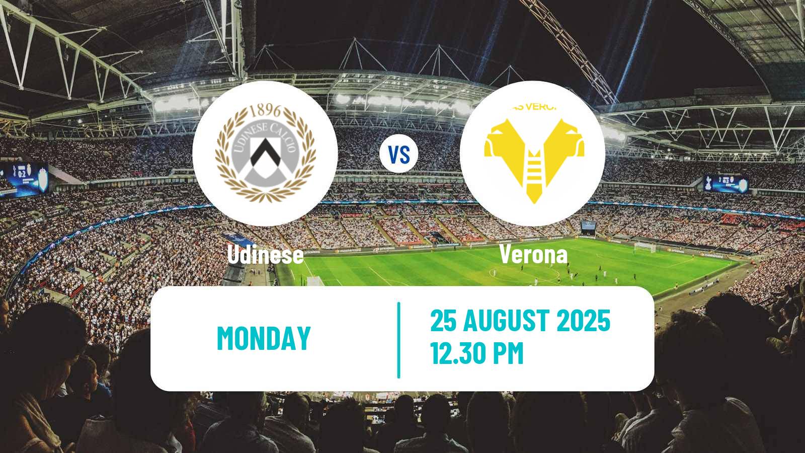 Soccer Italian Serie A Udinese - Verona