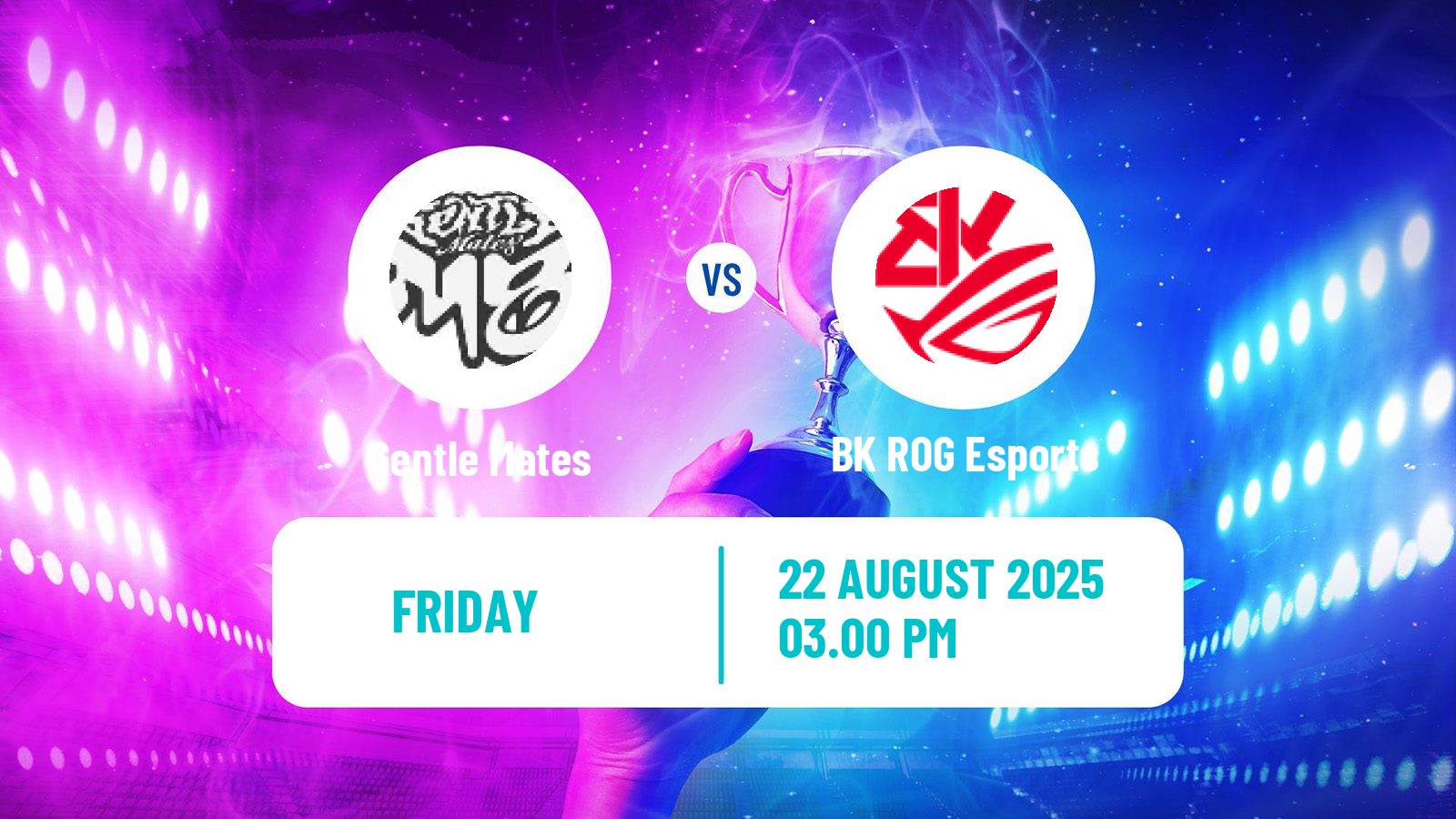 Esports League Of Legends Lfl Gentle Mates - BK ROG Esports