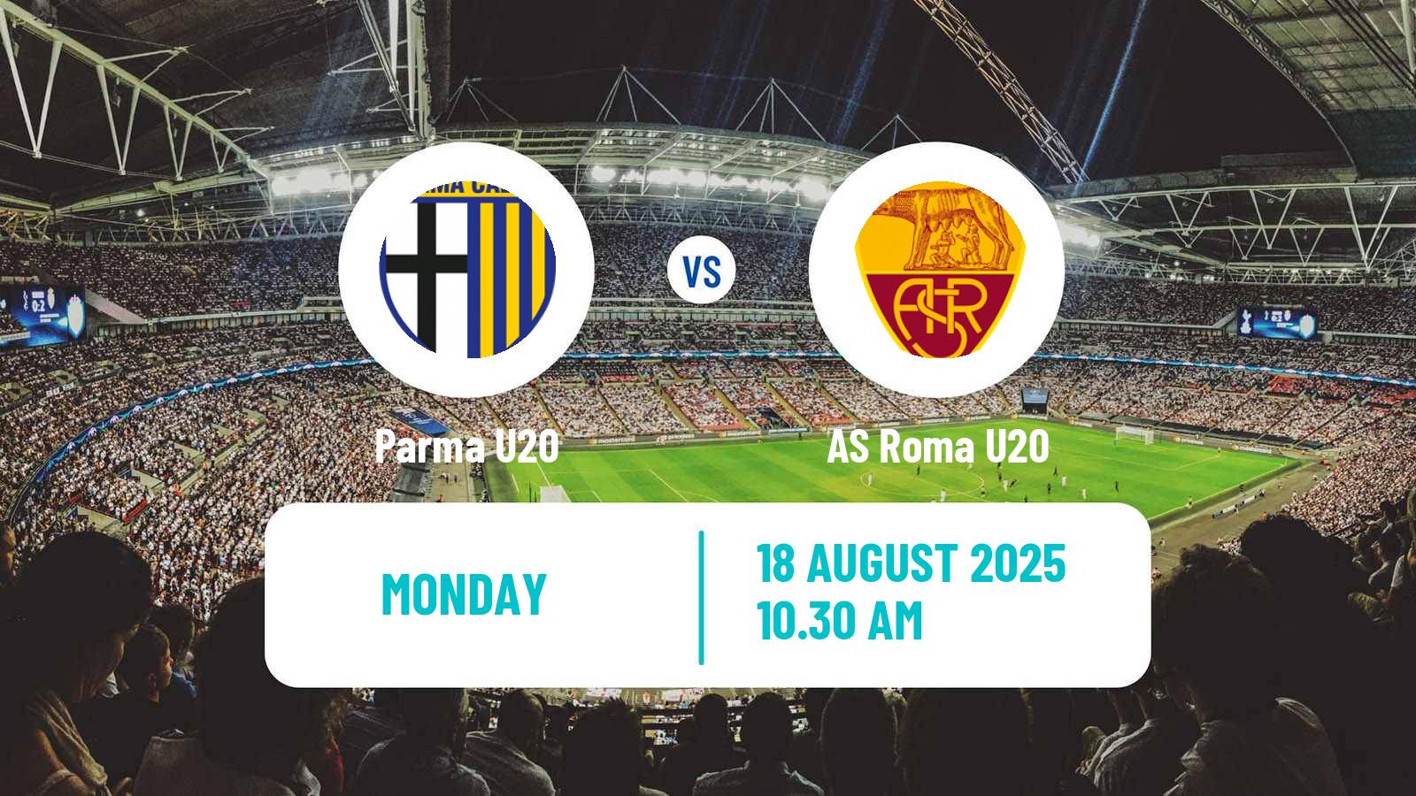 Soccer Italian Primavera 1 Parma U20 - Roma U20